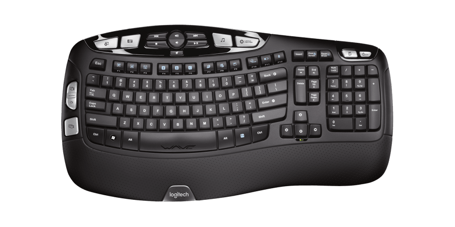 Logitech K350 Wireless Wave Keyboard