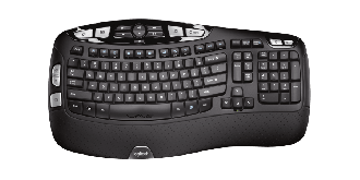 Logitech K350 Wireless Wave Keyboard